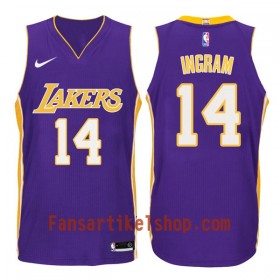 NBA Los Angeles Lakers Trikot Brandon Ingram 14 Nike 2017-18 Lila Swingman - Herren